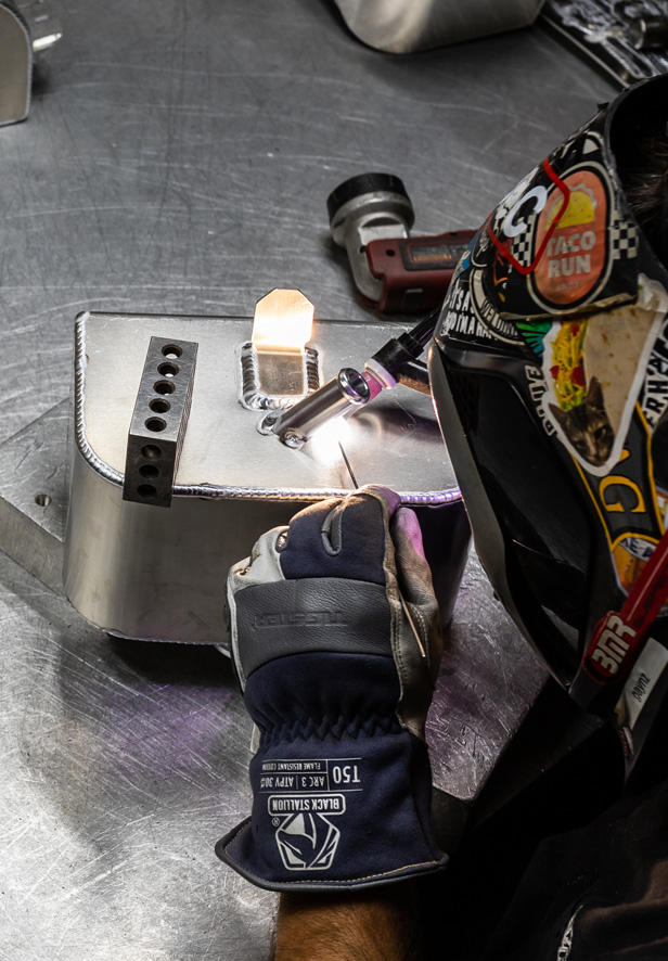 S550 Coolant Tank Welding