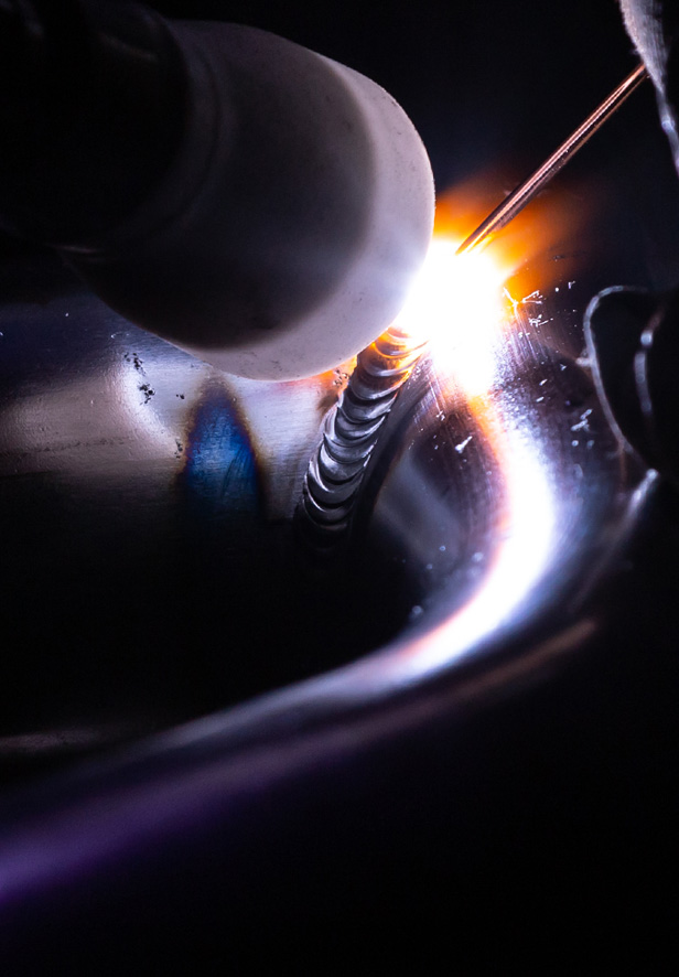 Weld Up Close