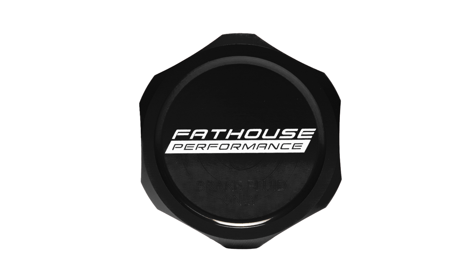 Fathouse Performance Billet Brake Reservoir Cap Black