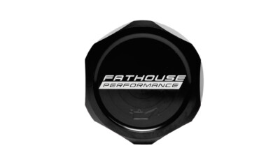 Fathouse Performance Billet Oil Cap Black