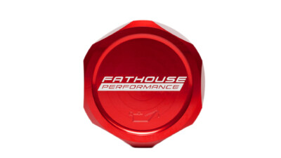 Fathouse Performance Oil Cap Red