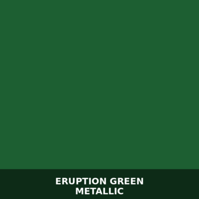 S550 Eruption Green Metallic Backing Plate