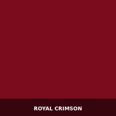 S550 Royal Crimson Backing Plate