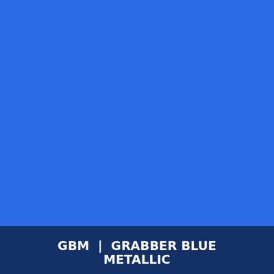 S650 Grabber Blue Metallic Backing Plate