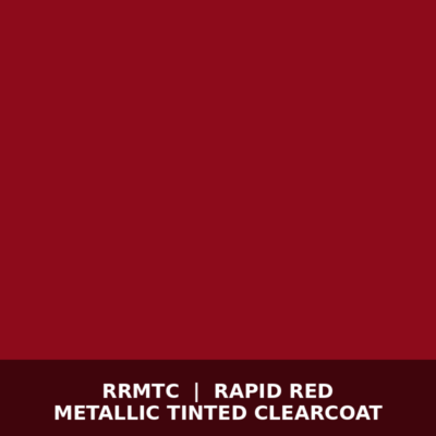 S650 Rapid Red Metallic Tinted Clearcoat Backing Plate