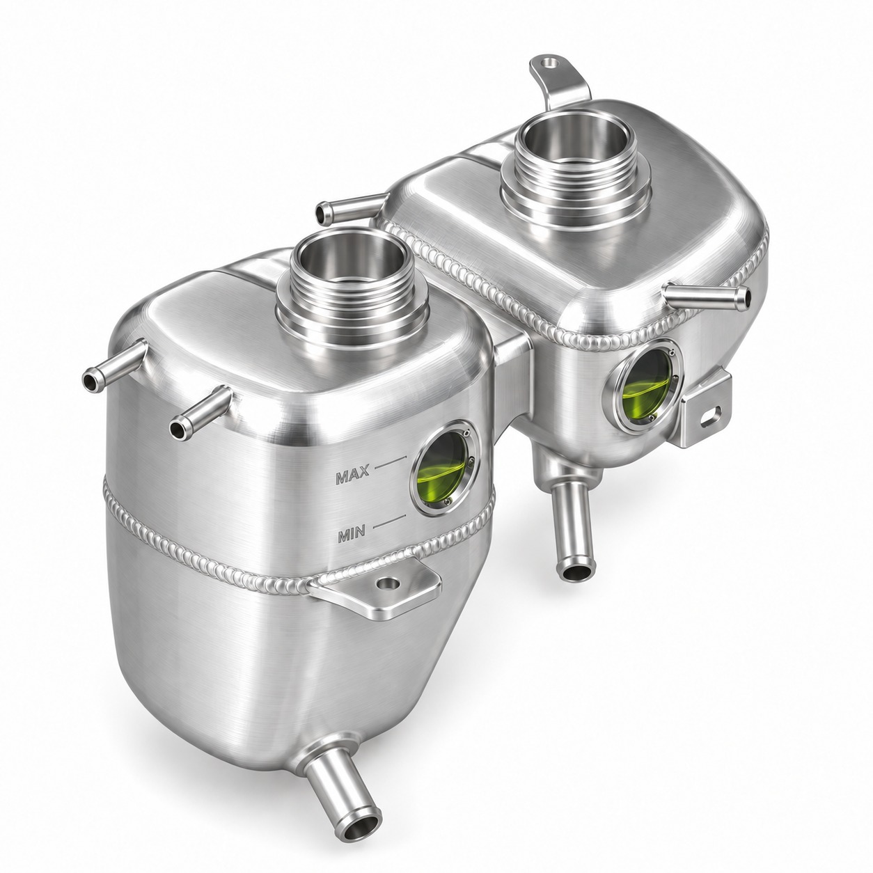 GTD Billet Coolant Tanks